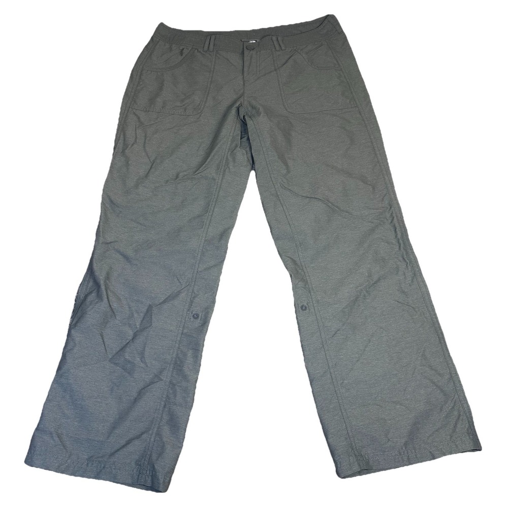 The North Face Women's‎ Horizon II Pants Roll-Up Relaxed Fit Gray Size 12 Short
